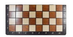 Dřevěné–šachy Magnetické šachy hnědé 28 cm