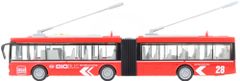 Lamps Trolejbus kloubový červený na baterie