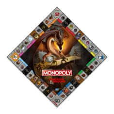 Winning Moves Monopoly Dungeons and Dragons Anglická verze