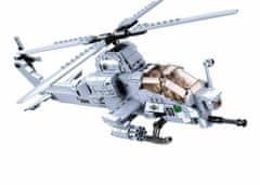 Sluban Army model bricks m38-b0838 bitevní helikoptéra